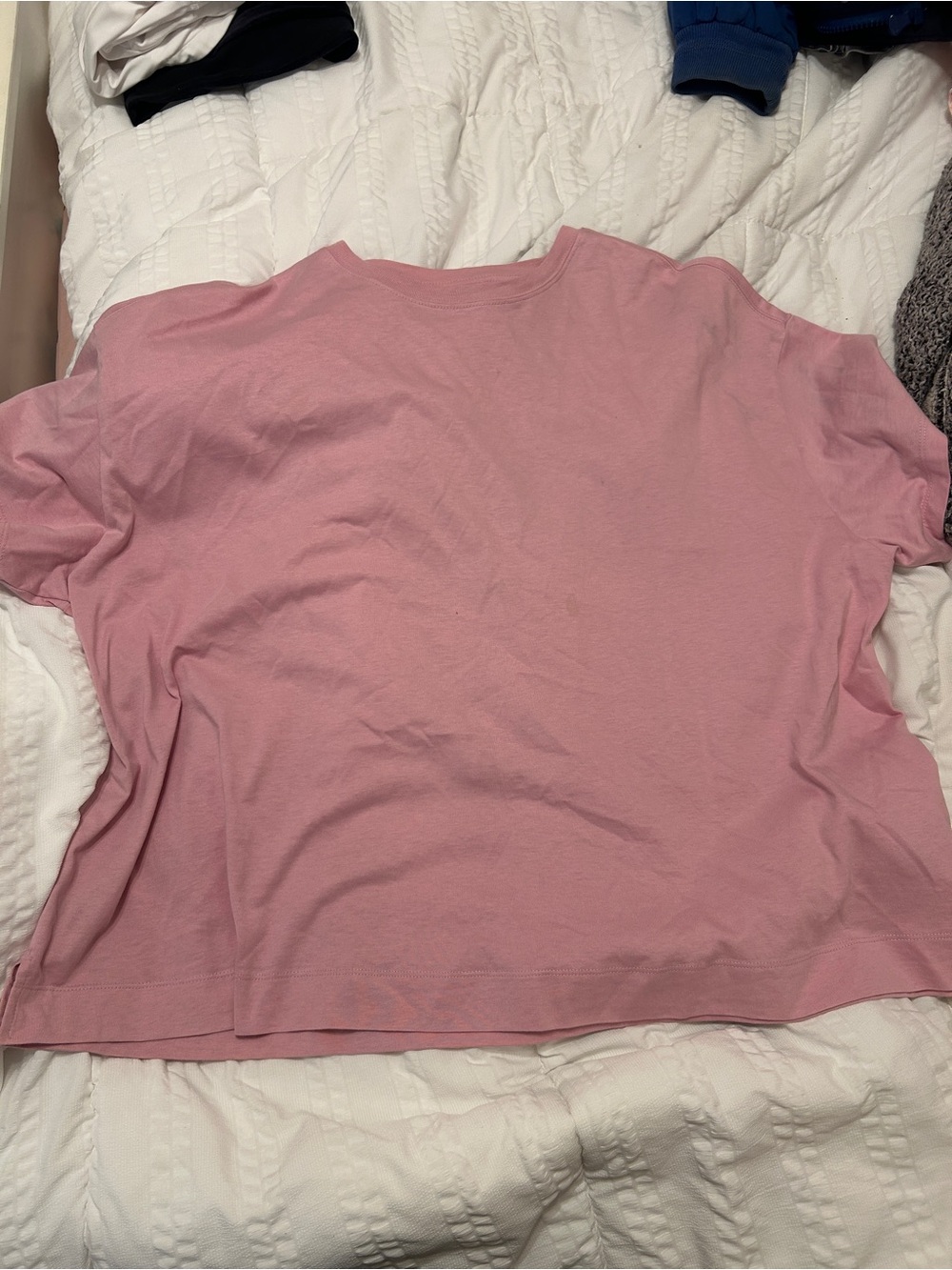 Women’s Relaxed Pink Crewneck Tee Old Navy